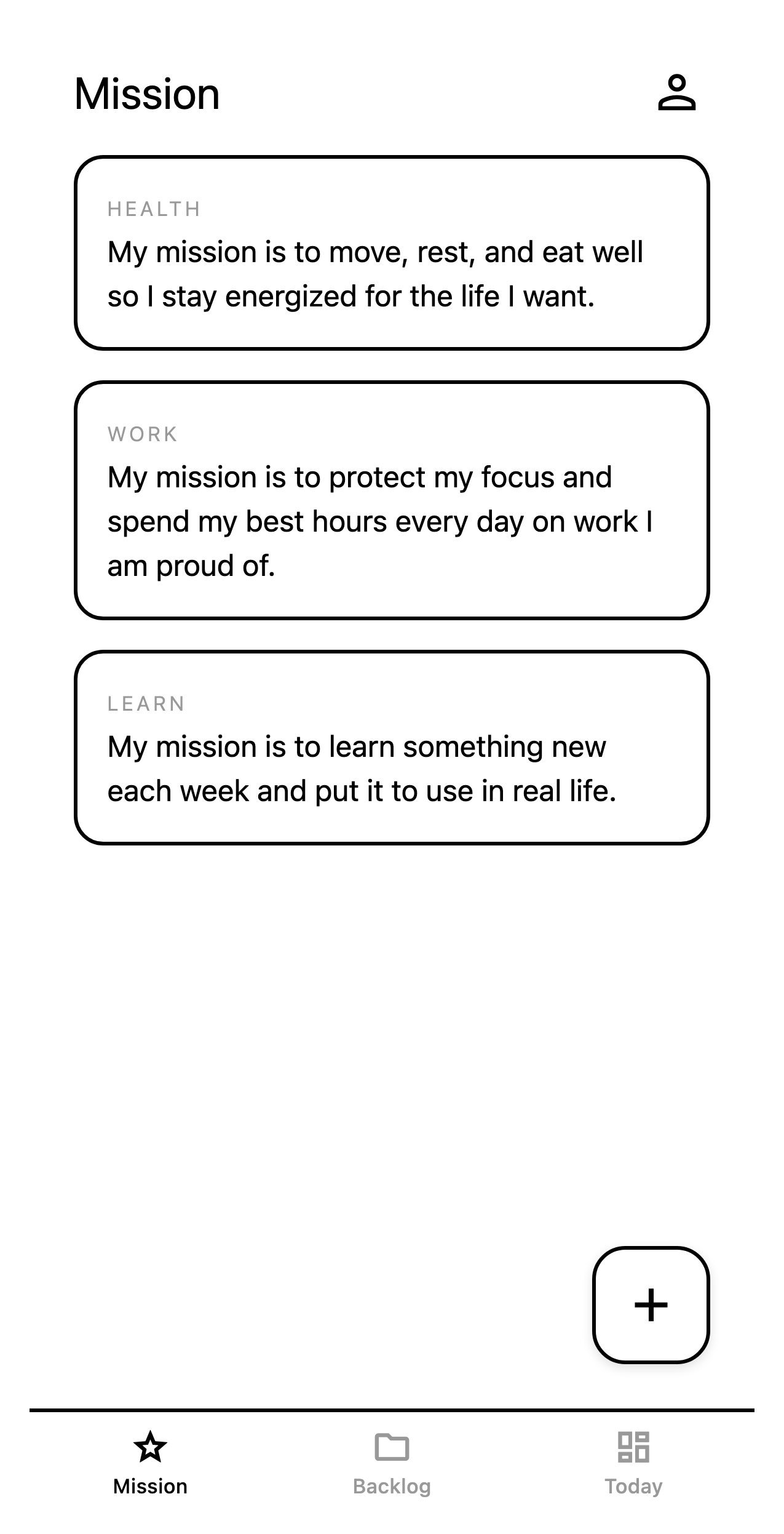 Your North Stars.
